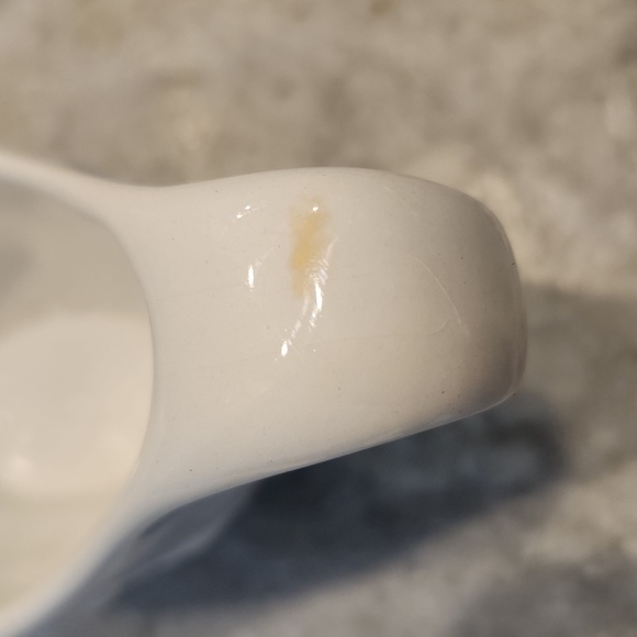 Pottery Barn Vine White Collection Gravy Boat - Picture 4 of 6